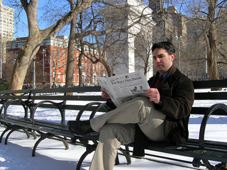Bartell reads some bullshit about the new DVD players in the College of Communication.